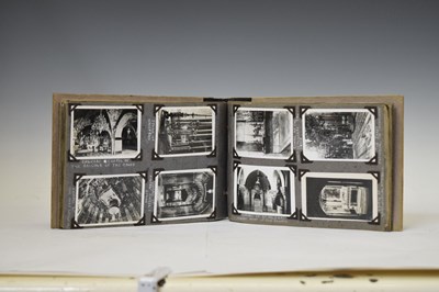 Lot 259 - Circa World War II Jerusalem olivewood photograph album