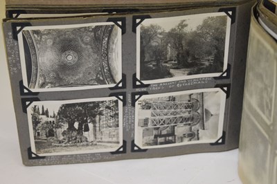 Lot 259 - Circa World War II Jerusalem olivewood photograph album