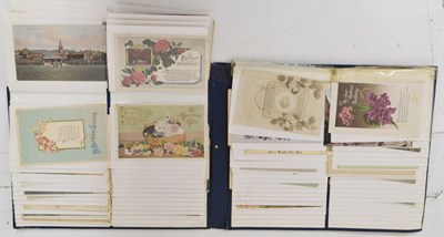 Lot 254 - Album of early 20th century postcards