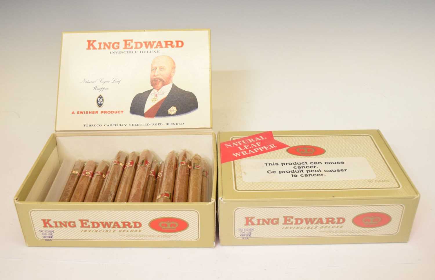 Lot 358 - King Edward Invincible DeLuxe Cigars