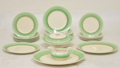 Lot 445 - A.J. Wilkinson Ltd. Clarice Cliff part dinner service