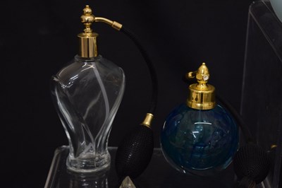 Lot 385 - Quantity of modern glass scent and perfume bottles