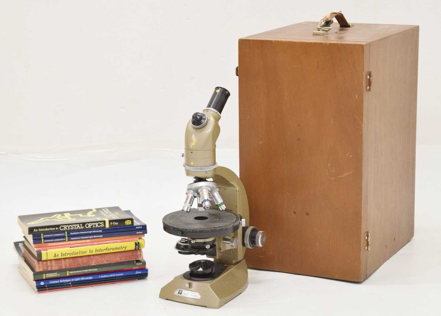 Lot 361 - Vickers polarising light microscope