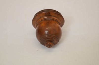 Lot 298 - 19th  century treen acorn nutmeg grater