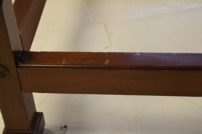Lot 415 - Early 20th century mahogany four poster bed