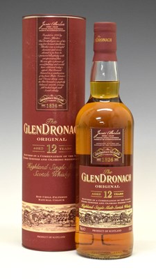 Lot 533 - Bottle of Glendronach Original Highland Single Malt Scotch Whisky aged 12 years