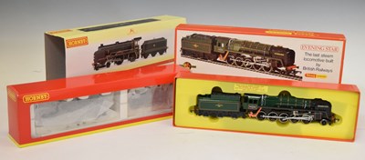 Lot 278 - Hornby/Triang Hornby - Two boxed 00 gauge railway trainset locomotives