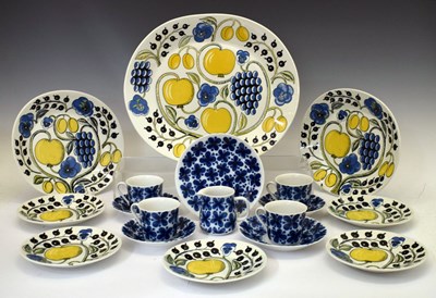 Lot 375 - Collection of mid century Scandinavian ceramics