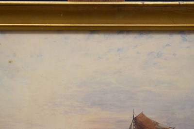 Lot 291 - William E Harris (1860-1930) - Watercolour - River Thames