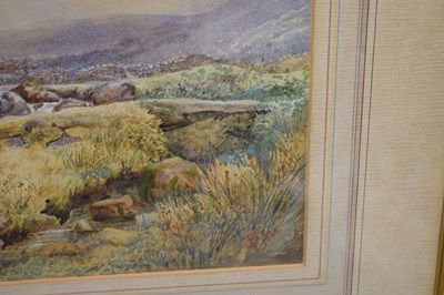 Lot 290 - Charles Pettit (1831-1885) - Watercolour - Moorland scene