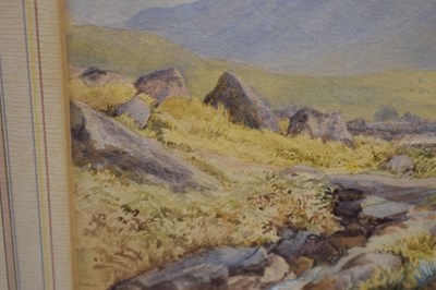 Lot 290 - Charles Pettit (1831-1885) - Watercolour - Moorland scene