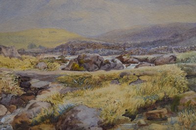 Lot 290 - Charles Pettit (1831-1885) - Watercolour - Moorland scene