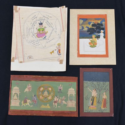 Lot 455 - Collection of Asian prints, watercolours