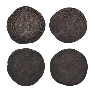 Lot 113 - Four Edward III (1327-77) silver groats