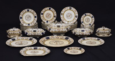 Lot 451 - Sampson Hancock & Sons of Stoke Victorian Aesthetic dinner service