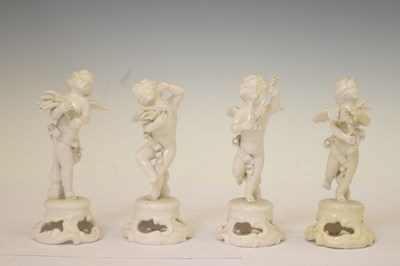 Lot 508 - Henri Ardant & Cie - Pair of French cherub centrepieces