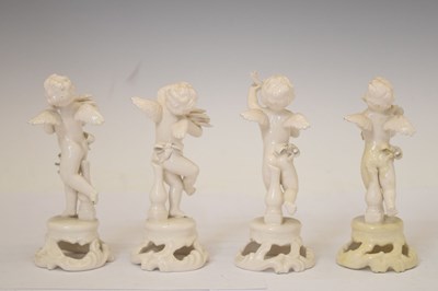 Lot 508 - Henri Ardant & Cie - Pair of French cherub centrepieces
