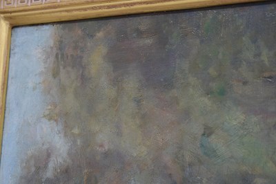 Lot 335 - Early 20th century English School - Oil on canvas - Three-quarter length portrait