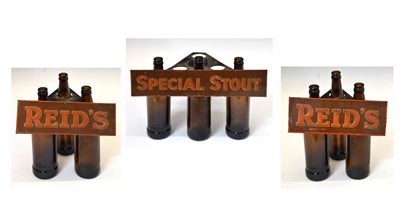 Lot 165 - Advertising - Three early 20th century shop display stands, promoting Reid's Special Stout