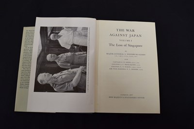 Lot 485 - Major-General S. Woodburn Kirby - 'The War Against Japan' - First edition, five volumes complete 1957-1969