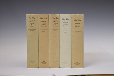 Lot 485 - Major-General S. Woodburn Kirby - 'The War Against Japan' - First edition, five volumes complete 1957-1969