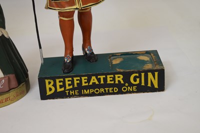 Lot 356 - Beefeater Gin advertising display stand, Carlton Ware Beefeater and Sherry Girl