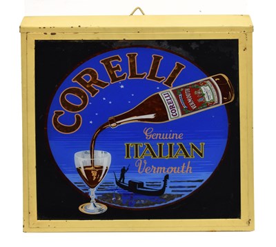 Lot 166 - Corelli Vermouth electric sign (to repair)