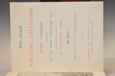 Lot 274 - Dante Alighieri - 'The Vision of Hell / The Vision of Purgatory and Paradise' - 1903