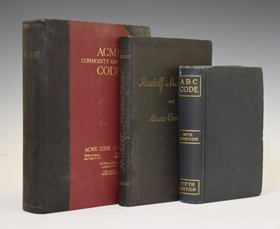 Lot 486 - Three codebreaking books from the early twentieth century