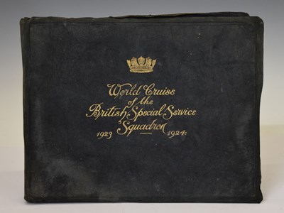 Lot 366 - World Cruise of the British Special Service Squadron 1923-24