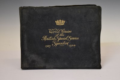 Lot 366 - World Cruise of the British Special Service Squadron 1923-24