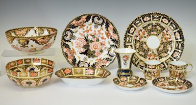 Lot 430 - Royal Crown Derby - Collection of Imari ware