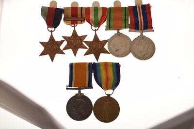 Lot 371 - British First and Second World War medals