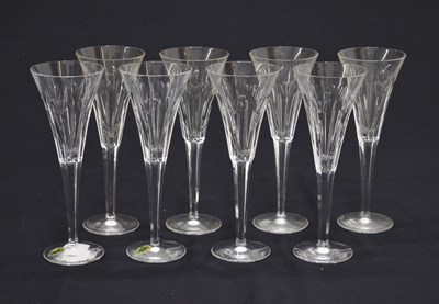 Lot 388 - Waterford - Four boxed pairs of Millennium Collection 'Love Toasting' flutes