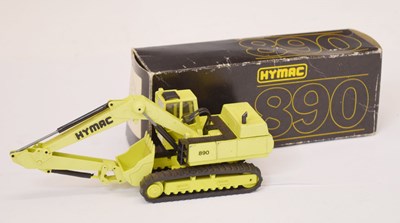 Lot 263 - Conrad 1/50 diecast model construction issue No. 273 Hymac 890 Excavator