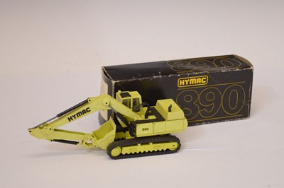 Lot 263 - Conrad 1/50 diecast model construction issue No. 273 Hymac 890 Excavator