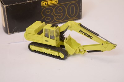 Lot 263 - Conrad 1/50 diecast model construction issue No. 273 Hymac 890 Excavator