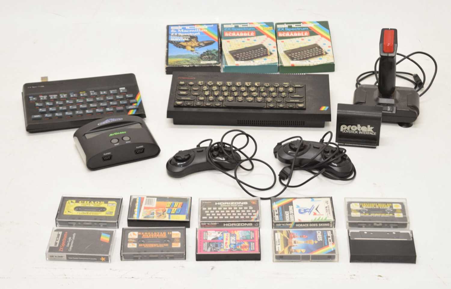 Lot 260 - Spectrum ZX computer, accessories and games