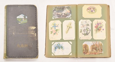 Lot 249 - Album of early 20th century postcards