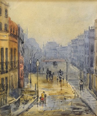 Lot 608 - Circle of Herbert Menzies Marshall (1841-1913) - Watercolour - Street scene