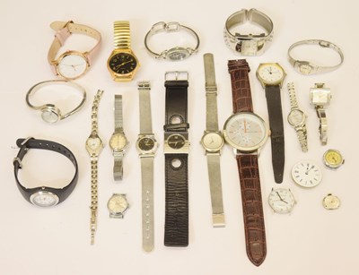 Lot 146 - Lady's Omega bracelet watch and a mixed group of fashion/dress watches