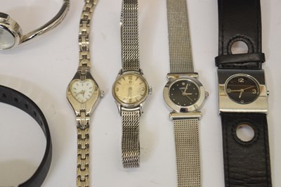 Lot 146 - Lady's Omega bracelet watch and a mixed group of fashion/dress watches