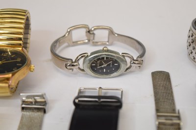 Lot 146 - Lady's Omega bracelet watch and a mixed group of fashion/dress watches