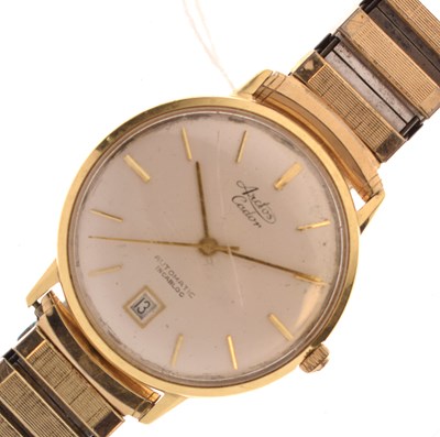 Lot 120 - Arctos Cador - Gentleman's 14k gold cased bracelet wristwatch