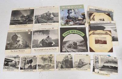 Lot 365 - Quantity of 'Railway Sounds' records, transcord, etc