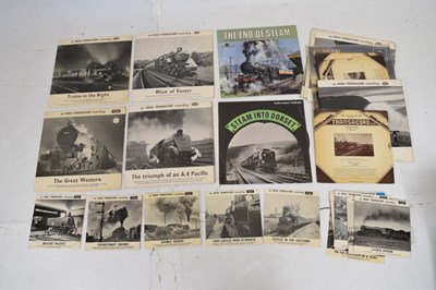 Lot 365 - Quantity of 'Railway Sounds' records, transcord, etc