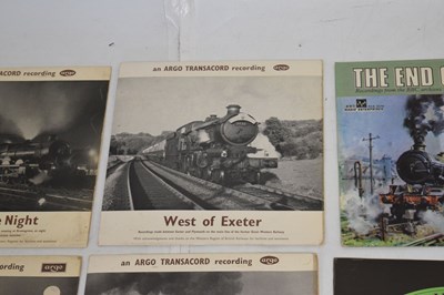 Lot 365 - Quantity of 'Railway Sounds' records, transcord, etc