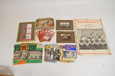 Lot 292 - Quantity of football programmes and memorabilia