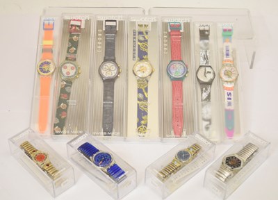 Lot 129 - Swatch - Group of eleven wristwatches