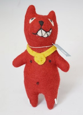 Lot 689 - Sir Grayson Perry RA (b.1960) - 'Red Alan' small plush toy